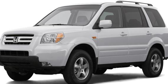 HONDA PILOT 2007 2HKYF18527H538431 image