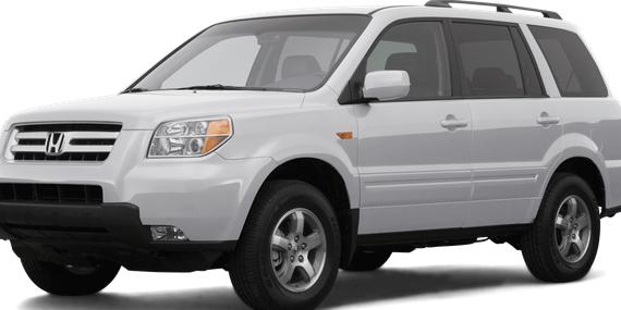 HONDA PILOT 2007 2HKYF18527H521886 image