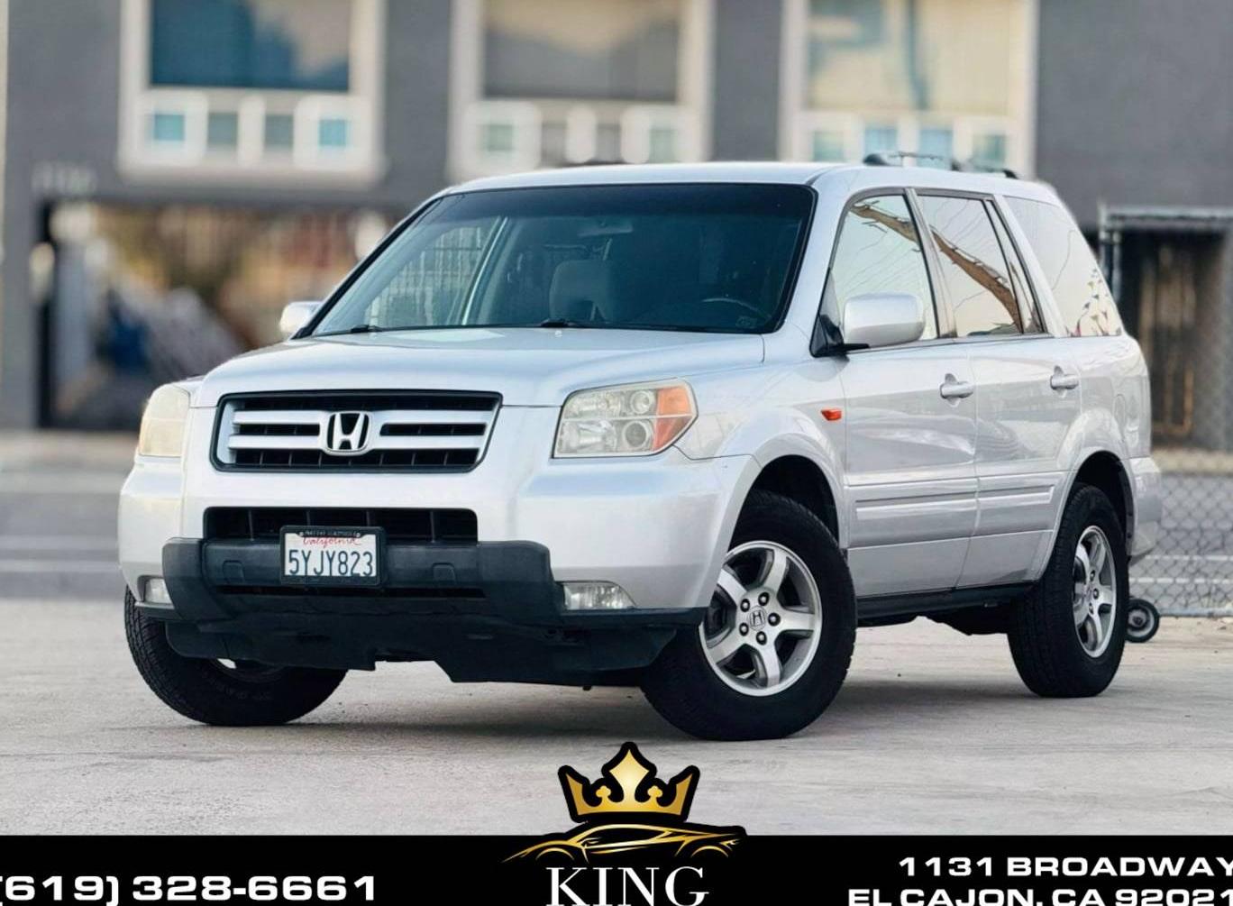 HONDA PILOT 2007 5FNYF28437B033428 image