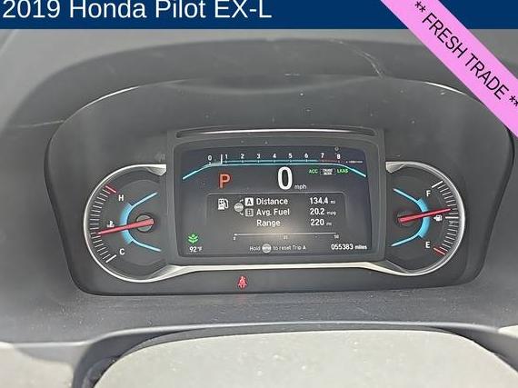 HONDA PILOT 2019 5FNYF5H57KB032186 image