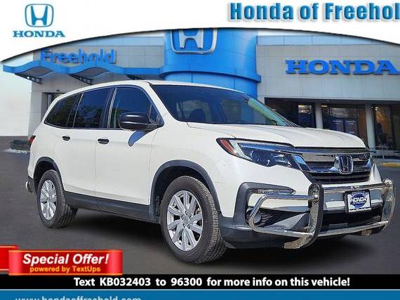 HONDA PILOT 2019 5FNYF6H17KB032403 image