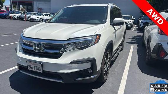 HONDA PILOT 2019 5FNYF6H04KB021849 image