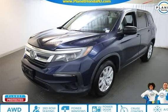 HONDA PILOT 2019 5FNYF6H13KB025609 image