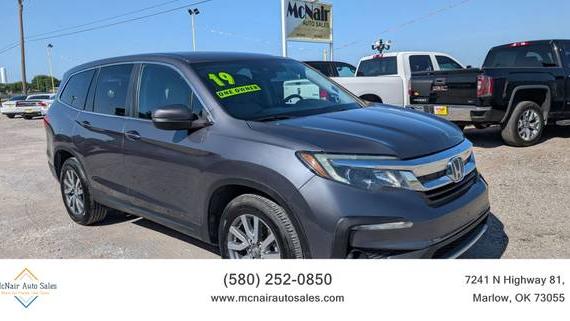 HONDA PILOT 2019 5FNYF5H33KB043443 image