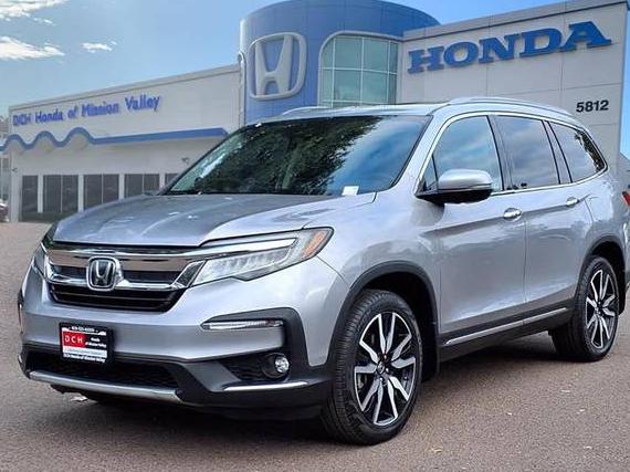 HONDA PILOT 2019 5FNYF5H99KB003498 image