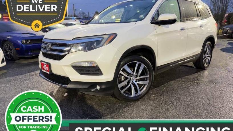 HONDA PILOT 2018 5FNYF5H95JB008759 image