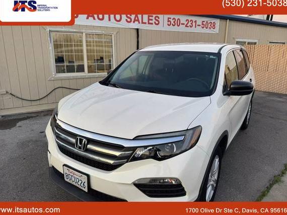 HONDA PILOT 2018 5FNYF5H10JB027830 image