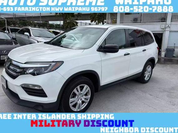 HONDA PILOT 2018 5FNYF6H19JB024009 image