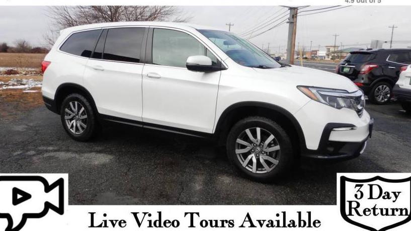 HONDA PILOT 2021 5FNYF6H37MB054261 image