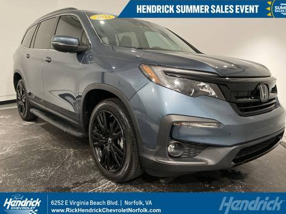 HONDA PILOT 2021 5FNYF6H2XMB084474 image
