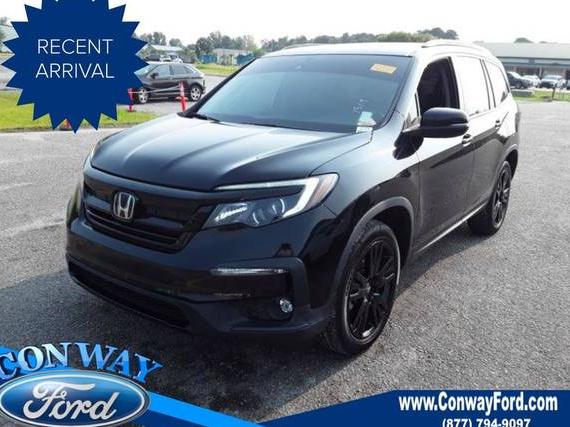 HONDA PILOT 2021 5FNYF6H29MB039736 image