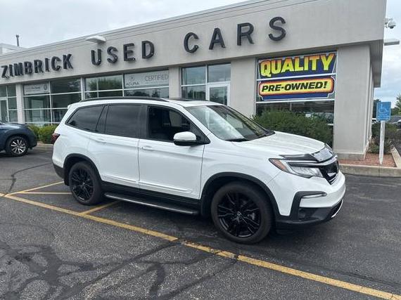 HONDA PILOT 2021 5FNYF6H78MB022342 image
