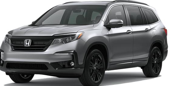 HONDA PILOT 2021 5FNYF6H27MB058172 image