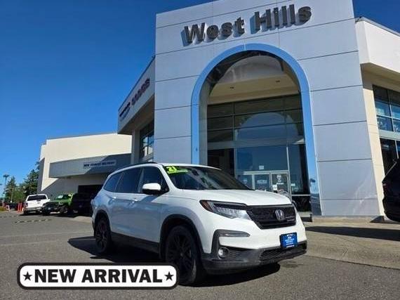 HONDA PILOT 2021 5FNYF6H70MB028135 image