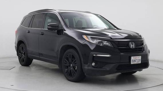 HONDA PILOT 2021 5FNYF5H26MB026274 image