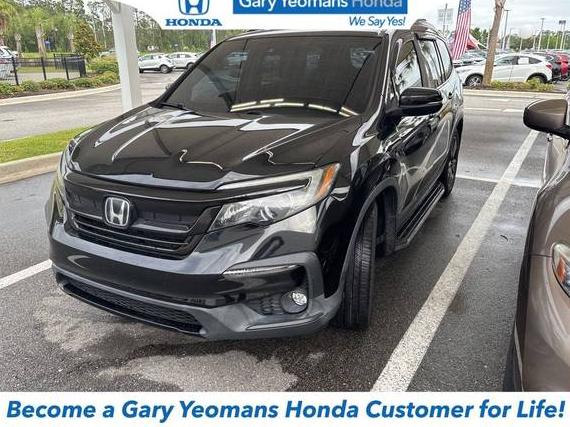 HONDA PILOT 2021 5FNYF6H27MB008419 image