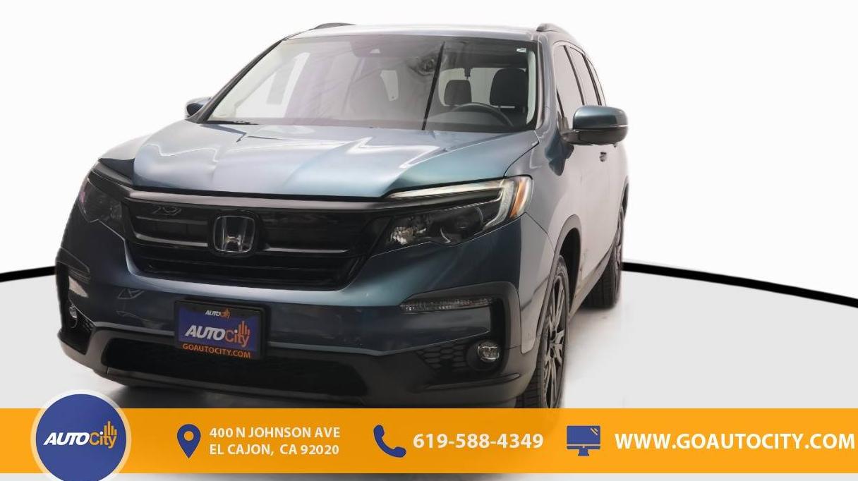 HONDA PILOT 2021 5FNYF5H28MB004602 image