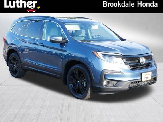 HONDA PILOT 2021 5FNYF6H22MB026391 image