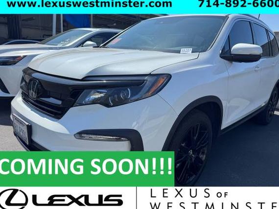 HONDA PILOT 2021 5FNYF5H24MB026435 image
