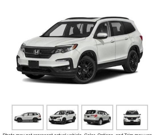 HONDA PILOT 2021 5FNYF6H27MB083833 image