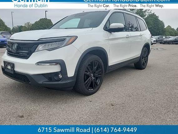 HONDA PILOT 2021 5FNYF6H72MB054686 image