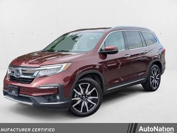 HONDA PILOT 2021 5FNYF6H9XMB068420 image