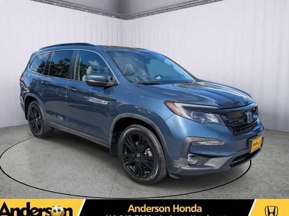 HONDA PILOT 2021 5FNYF6H2XMB061342 image