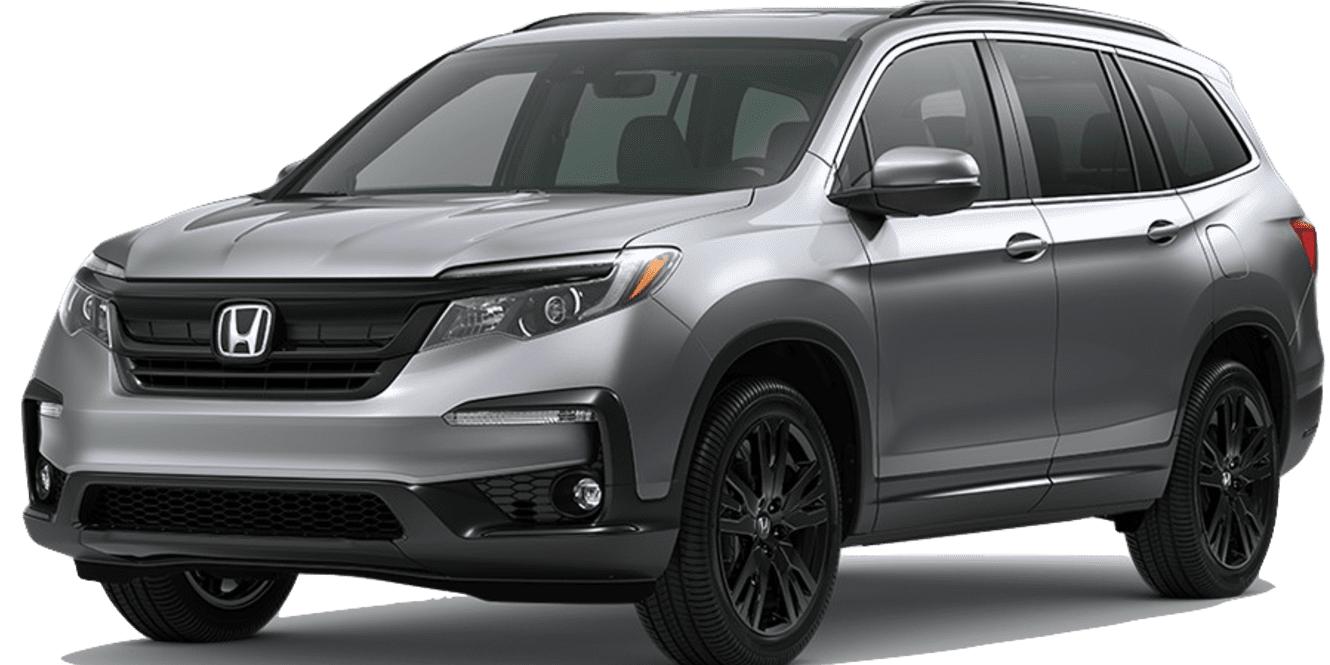 HONDA PILOT 2021 5FNYF6H24MB010077 image