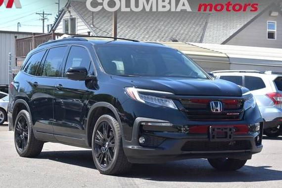 HONDA PILOT 2021 5FNYF6H76MB034182 image