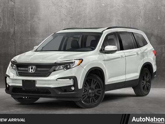 HONDA PILOT 2021 5FNYF5H28MB032576 image