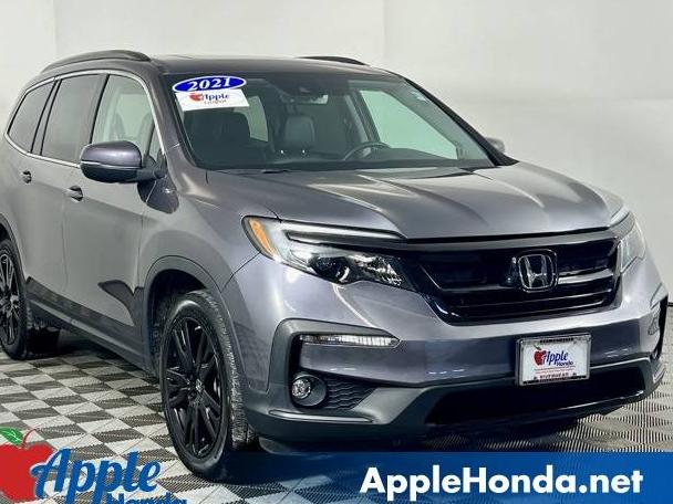 HONDA PILOT 2021 5FNYF6H23MB089399 image