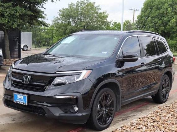 HONDA PILOT 2021 5FNYF5H22MB041693 image