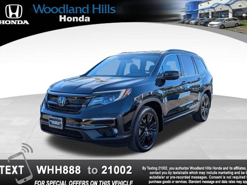 HONDA PILOT 2021 5FNYF5H2XMB019960 image