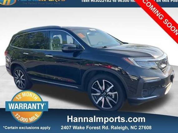 HONDA PILOT 2021 5FNYF5H60MB021896 image