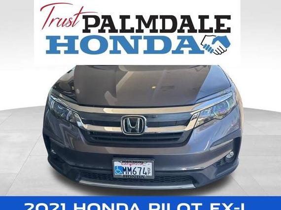 HONDA PILOT 2021 5FNYF5H54MB018863 image