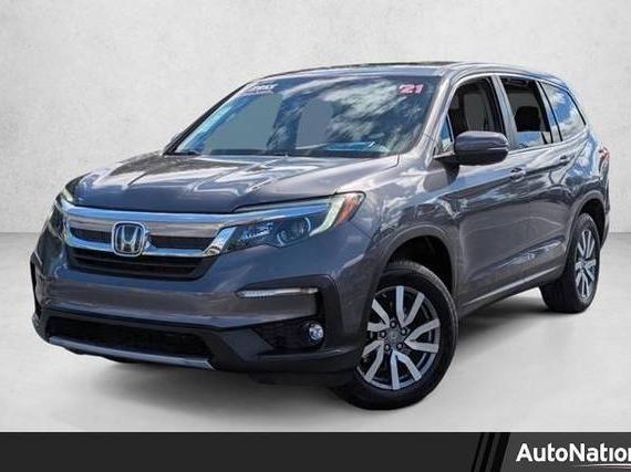 HONDA PILOT 2021 5FNYF5H51MB038942 image