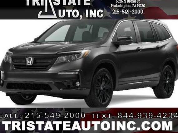 HONDA PILOT 2021 5FNYF6H24MB024769 image