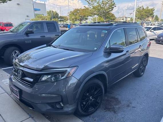 HONDA PILOT 2021 5FNYF6H22MB008439 image