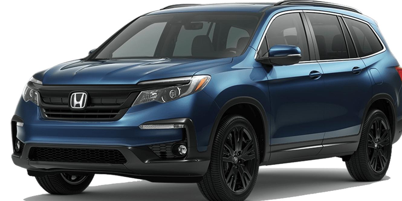 HONDA PILOT 2021 5FNYF5H27MB007460 image