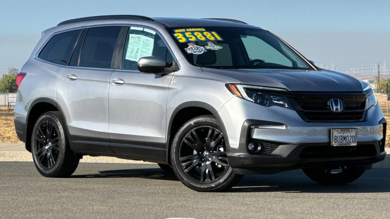 HONDA PILOT 2021 5FNYF5H22MB009889 image