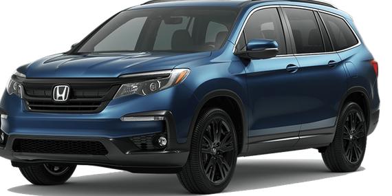 HONDA PILOT 2021 5FNYF5H23MB041976 image
