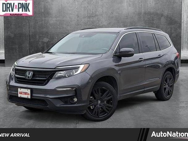 HONDA PILOT 2021 5FNYF5H29MB023028 image