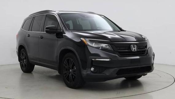 HONDA PILOT 2021 5FNYF5H27MB034769 image