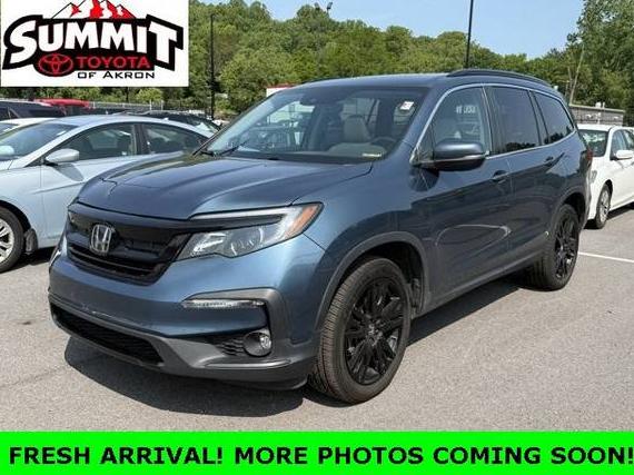 HONDA PILOT 2021 5FNYF6H27MB041372 image