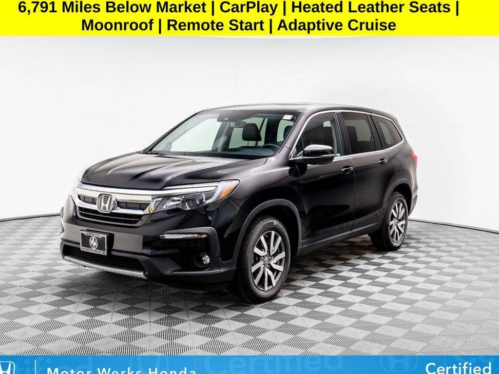 HONDA PILOT 2021 5FNYF6H53MB094385 image