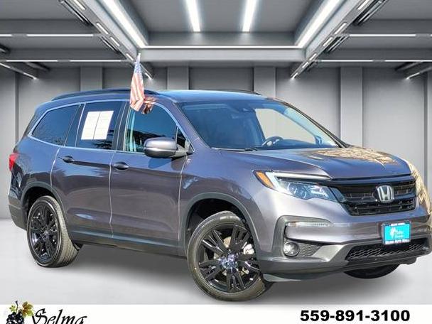 HONDA PILOT 2021 5FNYF5H23MB046045 image