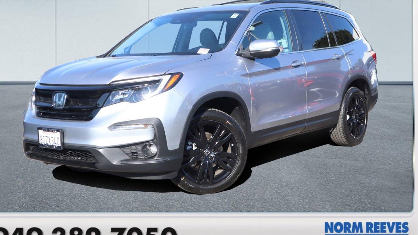 HONDA PILOT 2021 5FNYF6H24MB024724 image