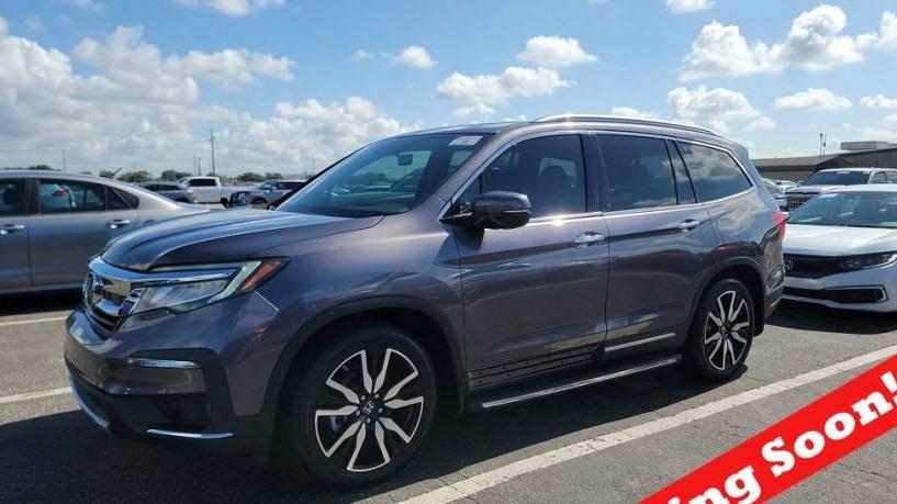 HONDA PILOT 2021 5FNYF5H92MB016533 image