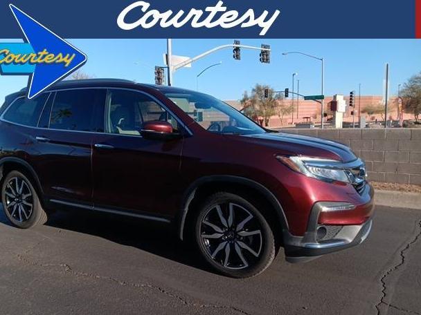 HONDA PILOT 2021 5FNYF5H99MB003049 image