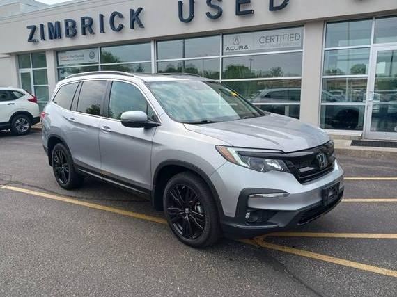 HONDA PILOT 2021 5FNYF6H27MB034843 image